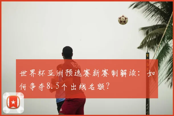 世界杯亚洲预选赛新赛制解读：如何争夺8.5个出线名额？