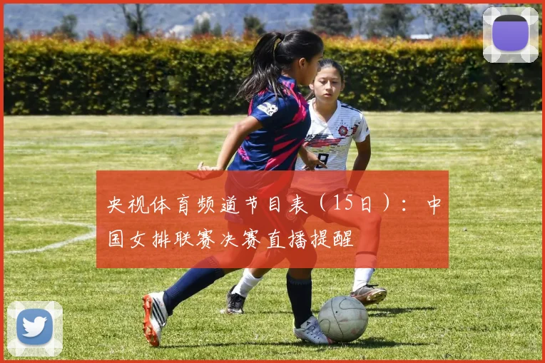 央视体育频道节目表（15日）：中国女排联赛决赛直播提醒