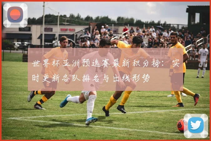 世界杯亚洲预选赛最新积分榜：实时更新各队排名与出线形势